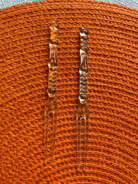 Perleťové napichovačky na očká, 