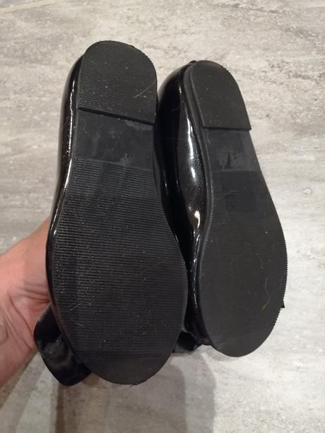 Lakovky s mašľou ham, v29, vd 17,5 cm, h&m,29