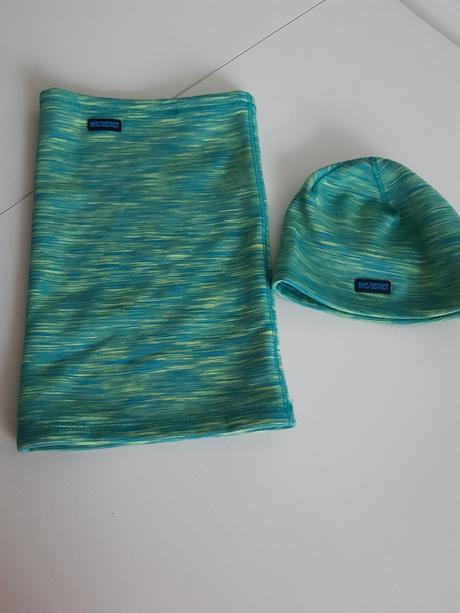 Čiapka a tunelový šál - komplet, reserved,98