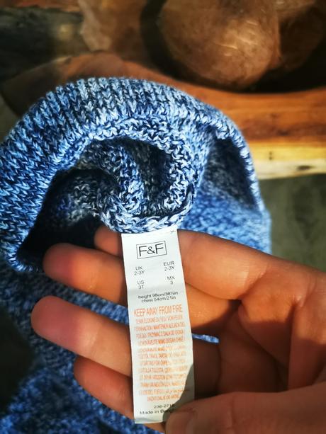 Krásny sveter f&f veľ. 2-3 roky top stav, f&f,98