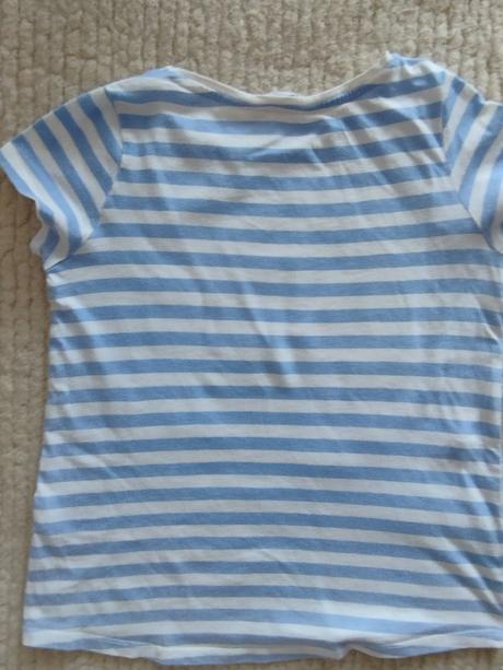 Ponúkam tričko s flitrovanou mačičkou, h&m,140