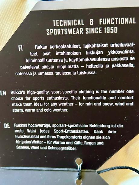 Outdoorové nohavice fínskej zn.rukka veľ.42, 42