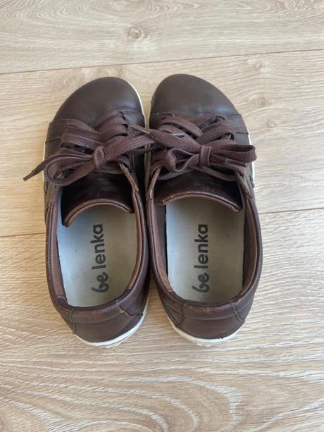 Be lenka elite dark brown barefoot topánky, be lenka,37