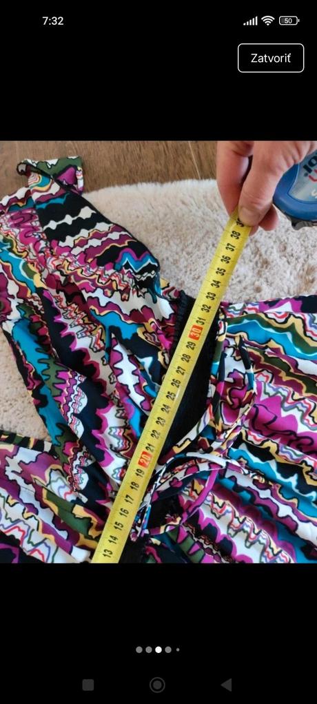 Dámske boho šaty, zara,m