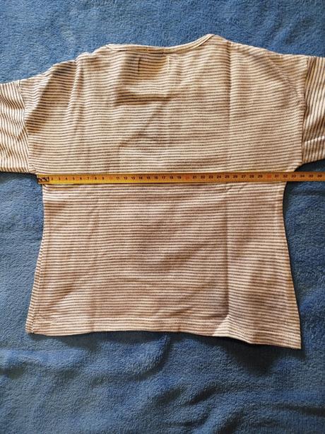 Pásikavé tričko, mango,110