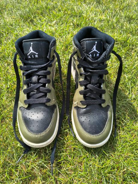 Detské tenisky air jordan 1- mid, veľ. 37,5, air jordan,37