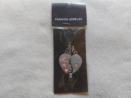 Prívesok pre zamilovaných na mobil/kľúče/kabelku, 