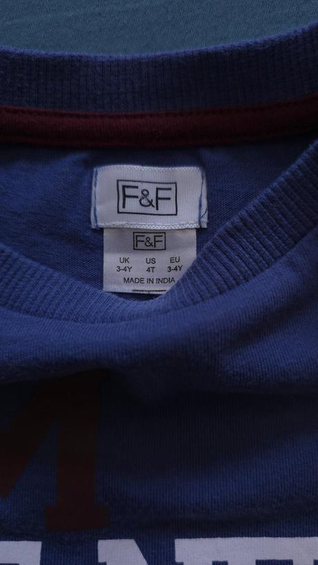 Predám detské tričko zn. f&f, f&f,104