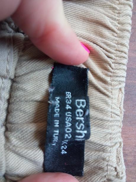 Nohavice, bershka,34