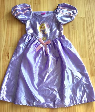 Karnevalové šaty rapunzel na 3-4 roky, 