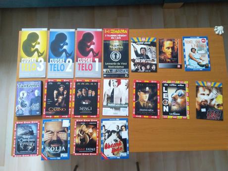 Rôzne dvd aj pre deti, 