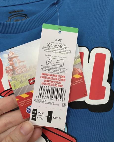 Paw patrol tricko letne vel. 104, f&f,104