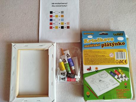 Krtko - vymaľuj si obrázok, 