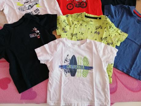 Chlapcenske tricka 7ks, lupilu,86