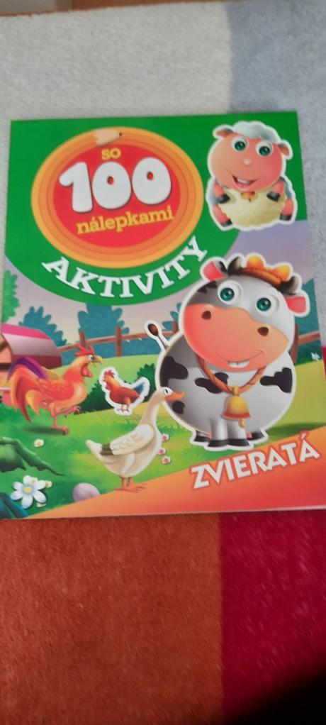 0malovánka s aktivitami a nálepkami,