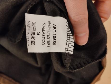 Dámska koženková sukňa, s