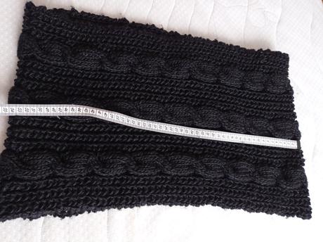 Pletený tunel - nákrčník, 