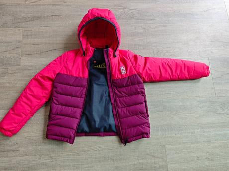 Zimná lego wear bunda 122/128, lego,122