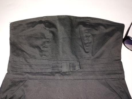 Čierne sexi mini šaty, orsay,s