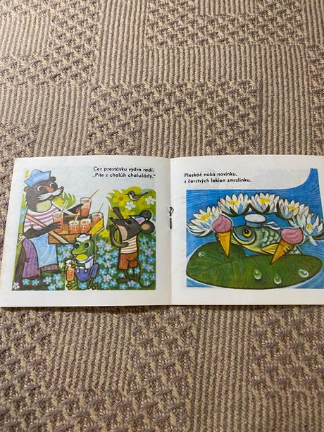 Krásna mini knižka skokanské preteky,