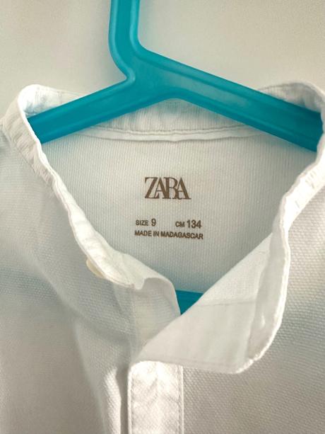 Zara chlapčenská košeľa 134, zara,134