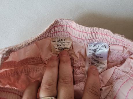 Ružové nohavice, h&m,74