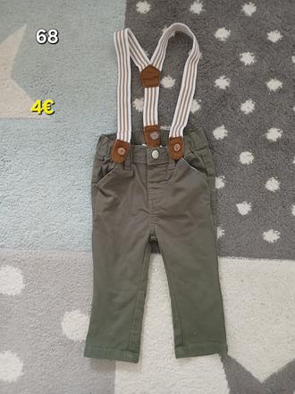 Nohavice na traky 68, ergee,68