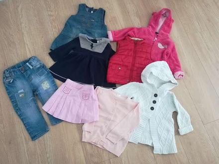 Prechodný balíček pre dievčatá, veľ.80, h&m,80