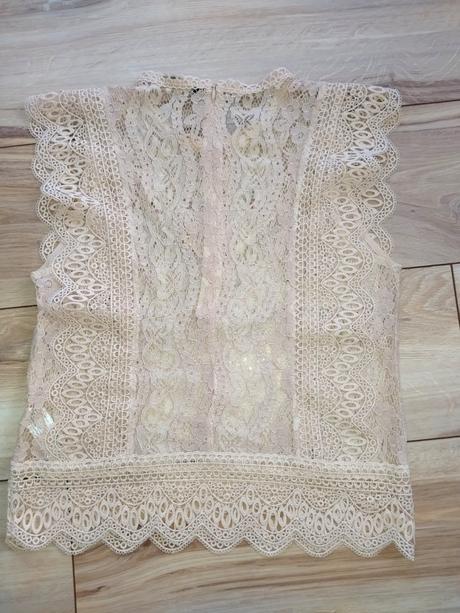 Blúzka čipkovaná zara, zara,s