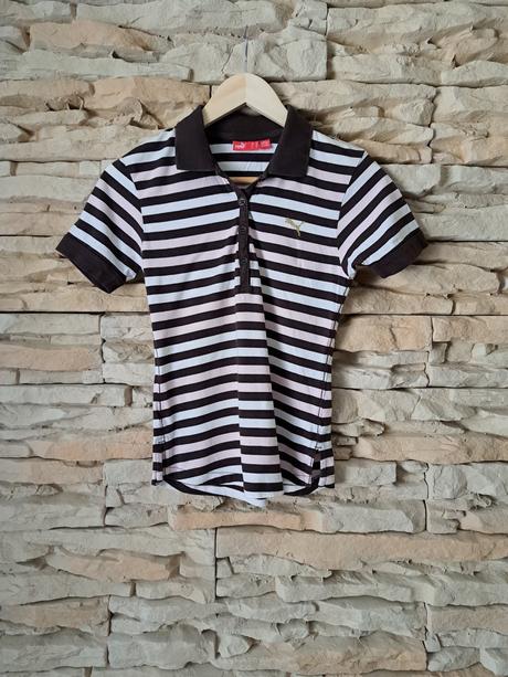 Pásikované tričko, puma,xs