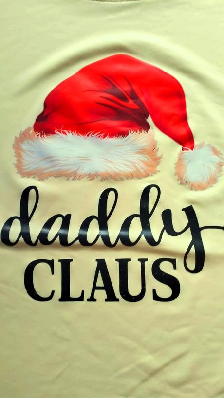 Vianočné tričko "daddy claus", v. xxl/xxxl, xxl