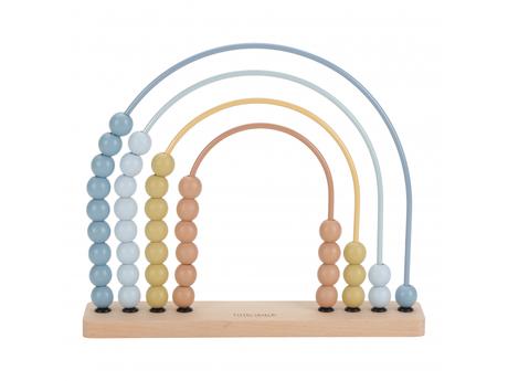 Little dutch počítadlo drevené dúha forest friends,