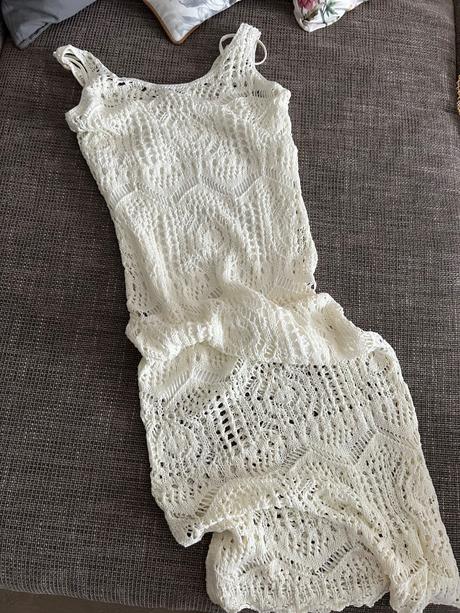 Dlhé letné šaty, zn. h&m, veľkosť 34, h&m,xs