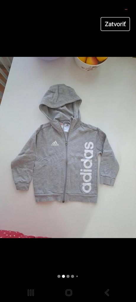 Mikina adidas 5/6 rokov+ legíny grátis, adidas,116