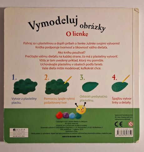 Vymodeluj obrázky 2ks - o šteniatku + o lienke,