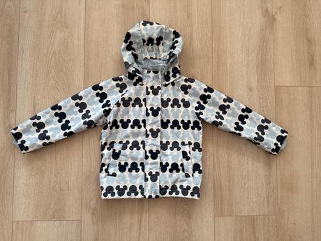 Prechodna bunda mickey - 110/116 - top stav, tchibo,110
