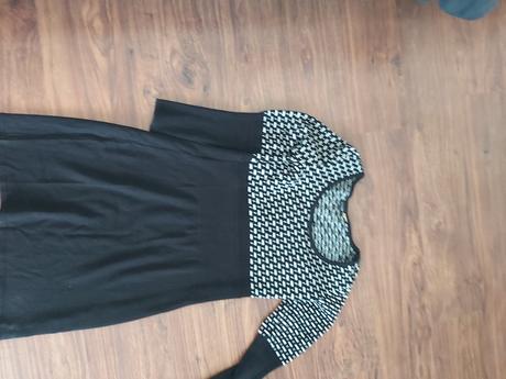 Čierne saty, bonprix,36