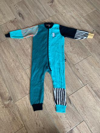 Reima moomin termoprádlo merino overal 98/104, reima,98