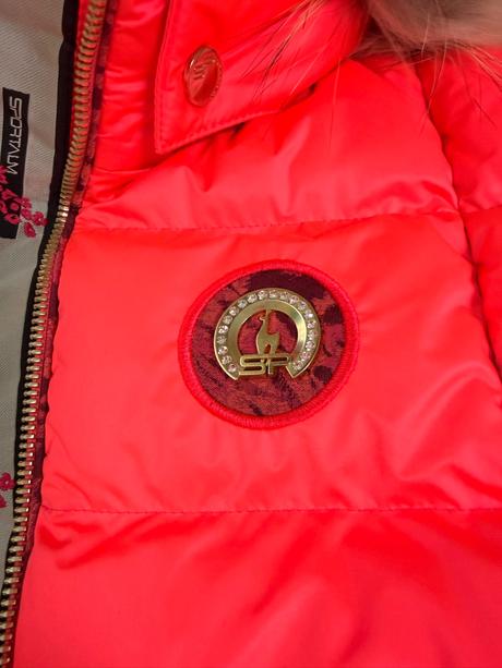 Luxusná neón bunda sportalm, 34