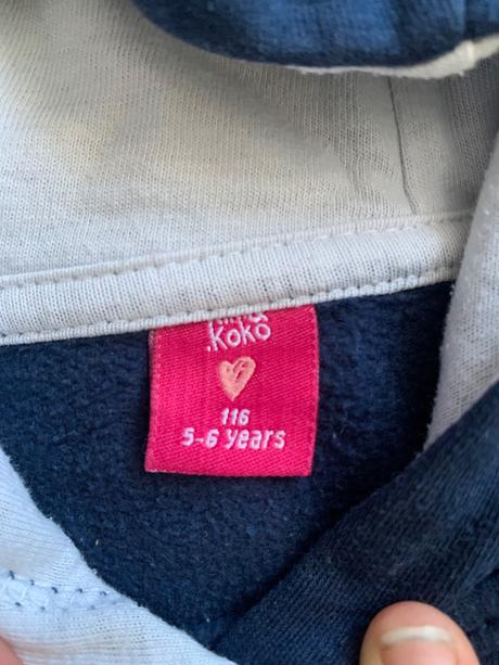 Predĺžená mikina, kiki&koko,116