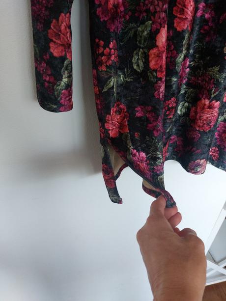 Nadherna zamatova tunika m, m