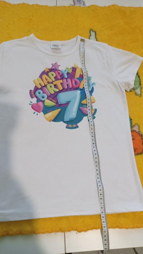 Tričko 7 rokov, 122