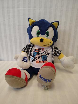 Zber. retro ježko sonic outfite, build-a-bear 2016, 