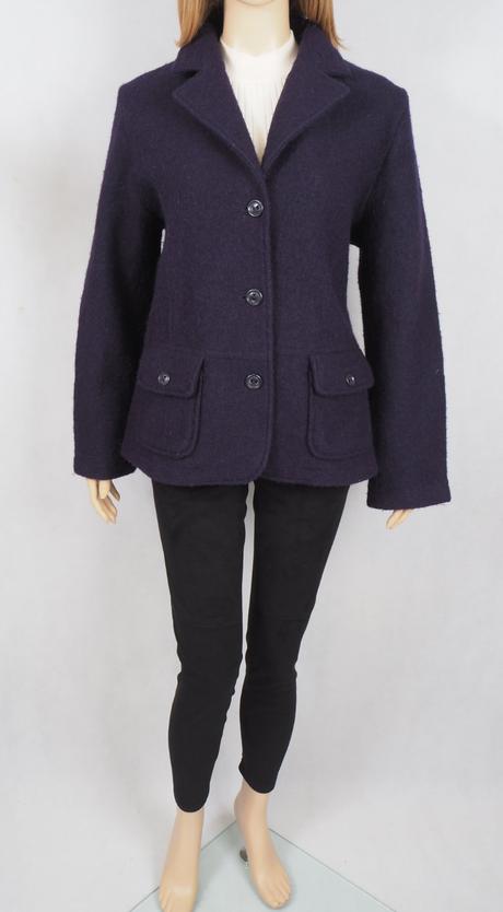 Kvalitný vlnený kabát blue motion, 44