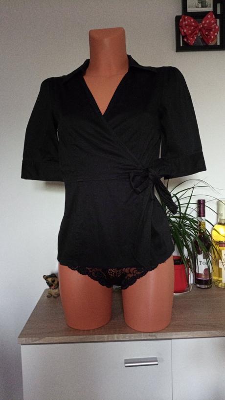 Zavinovacia blúzka v.38/m, h&m,38