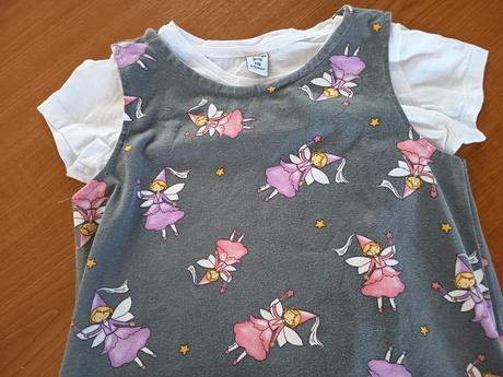 Handmade šaty s tričkom 110, 110