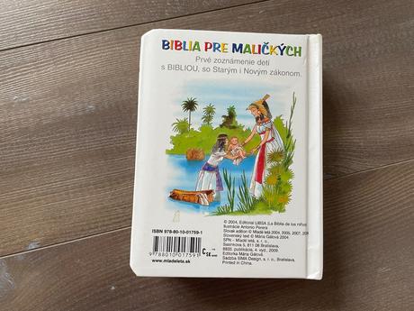 Kniha biblia pre najmensich, 