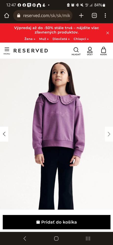 Mikinka s limcekom, reserved,164