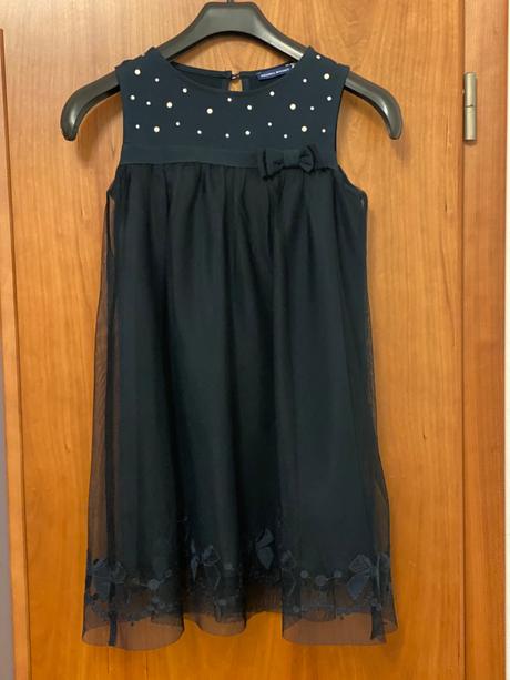 Krásné slavnostní šatečky, original marines,128