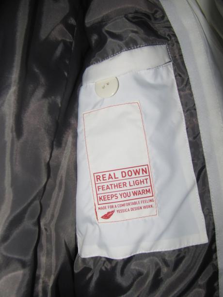 Páperová zimná bunda - pravé perie, 